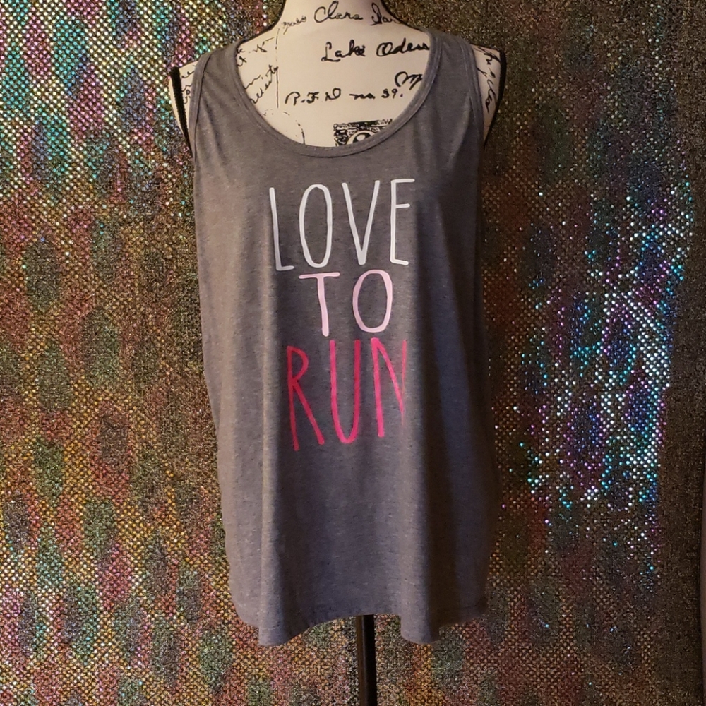 Love to Run Racer Tank
